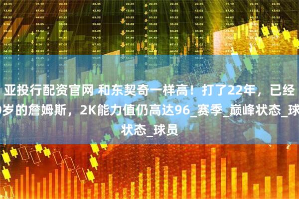 亚投行配资官网 和东契奇一样高！打了22年，已经40岁的詹姆斯，2K能力值仍高达96_赛季_巅峰状态_球员